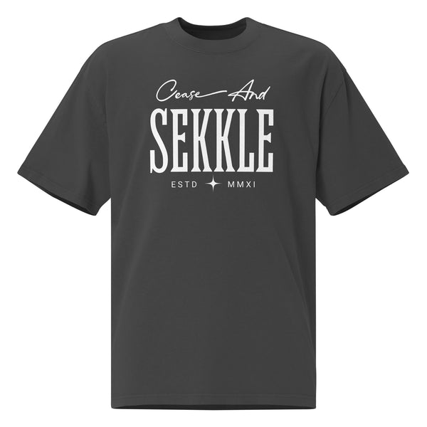 Cease and Sekkle Oversized Faded T-Shirt